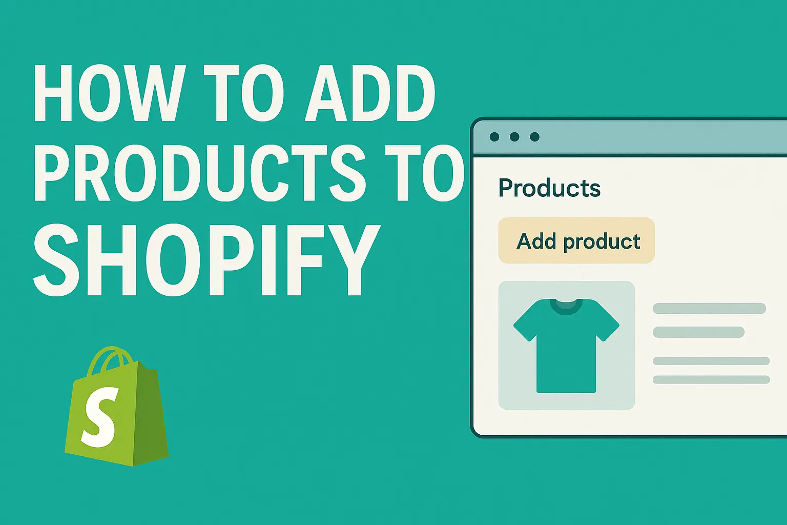 How to Add Products to Shopify (Fast + Easy Guide for Beginners)