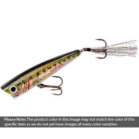 Rebel Super Pop-R Fishing Lure 5/16 oz Sun Perch