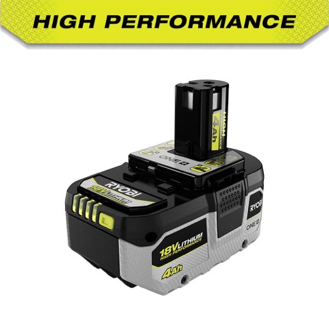 RYOBI ONE+ 18V 4.0 Ah Lithium-Ion Battery PBP004