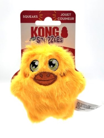 Kong Snuzzles Mini Plush Squeaker Duck Toy XS