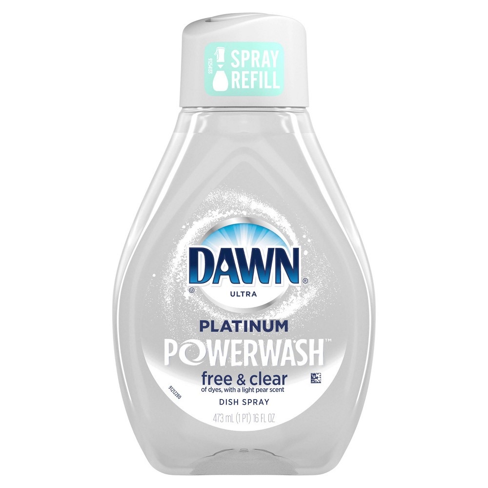 DAWN Platinum Powerwash Spray Refill - Free & Clear 16 Oz photo 1
