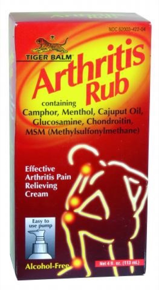 Tiger Balm Arthritis Rub 4 fl oz Cream photo 1
