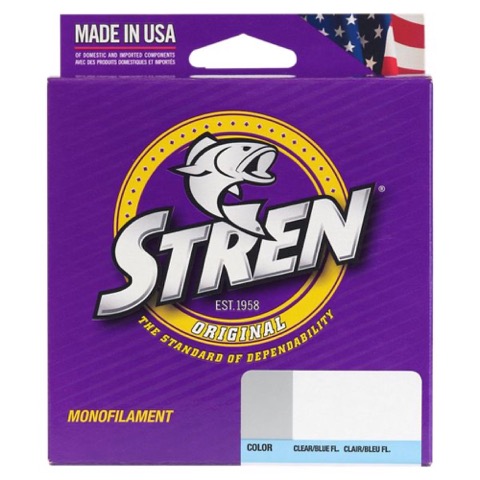 Stren Original Fishing Line 17 Lbs, 300 Yard, Clear & Blue