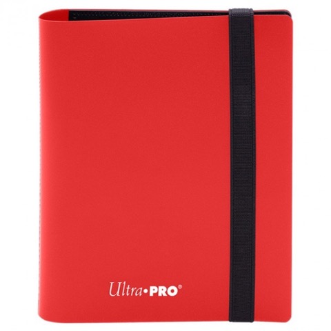 Ultra Pro Eclipse 4 Pocket Pro Binder Red