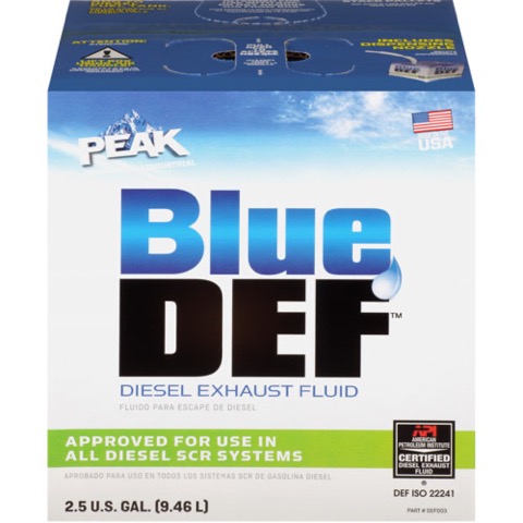 Blue DEF Diesel Exhaust Fluid 2.5 Gallon