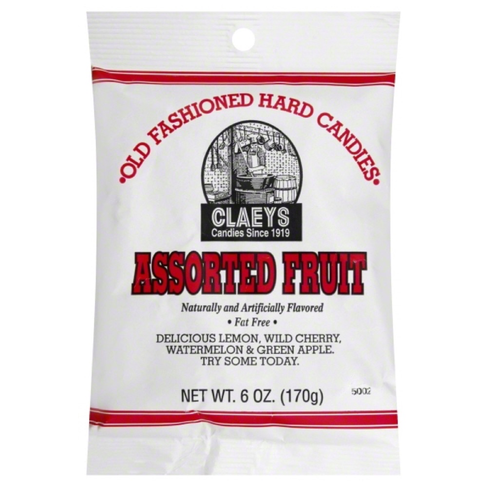 Claeys Assorted Fruit Hard Candy, 6 Oz photo 1