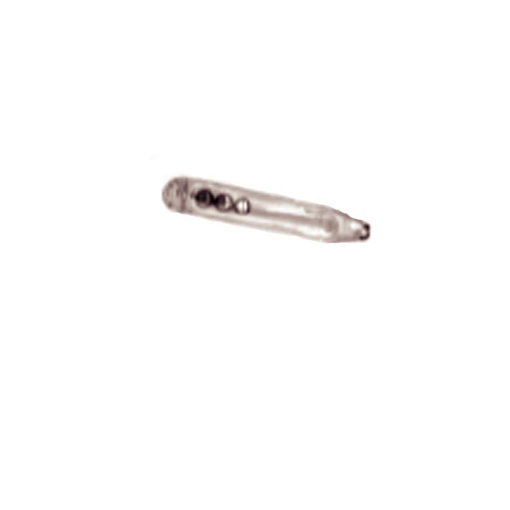 Venom Clear Glass Plastic Worm Rattle 10Ct 3mm photo 1