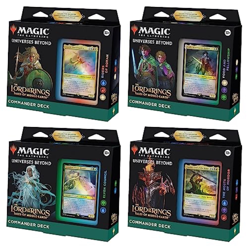 Magic: The Gathering Lord of the Rings Commander Deck photo 1