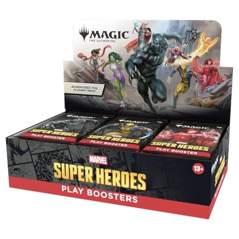 Magic: The Gathering Marvel Super Heroes Booster Box photo 1