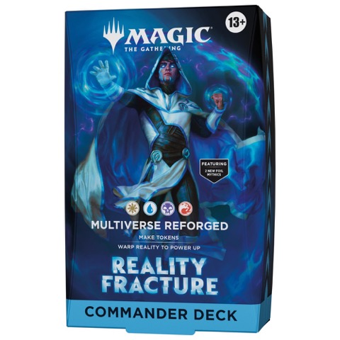 Magic: The Gathering Reality Fracture Multiverse Reforged Commander Deck 100 Cards