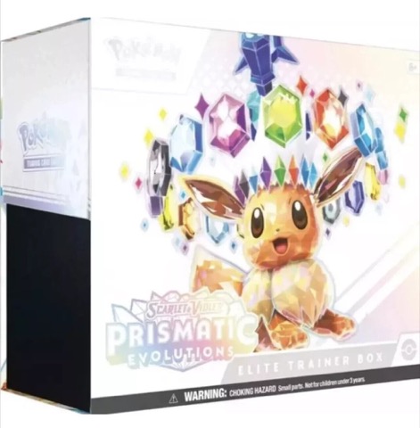 Pokémon Prismatic Evolutions Elite Trainer Box Scarlet & Violet