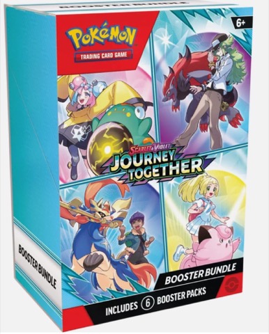 Pokémon Scarlet & Violet 9 Journey Together Booster Bundle