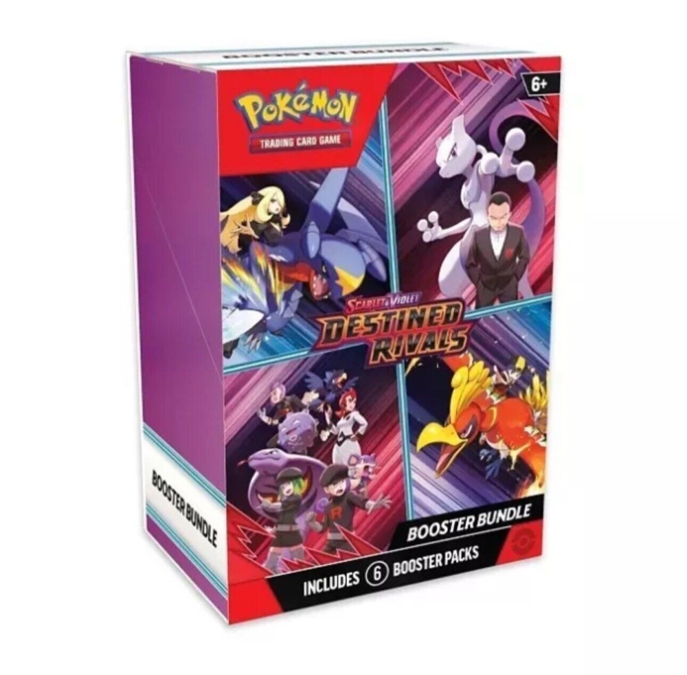 Pokémon Scarlet & Violet Destined Rivals 6Pk Booster Bundle photo 1