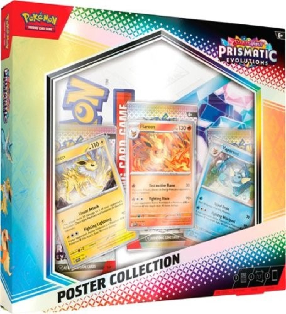 Pokémon Scarlet & Violet-Prismatic Evolutions Poster Collection photo 1