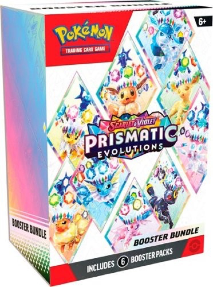 Pokémon Scarlet & Violet Prismatic Evolutions Booster Bundle photo 1