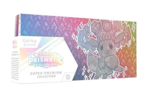 Pokémon Scarlet & Violet-Prismatic Evolutions Super-Premium Collection