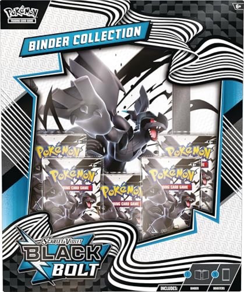Pokémon TCG: Scarlet & Violet-Black Bolt Binder photo 1