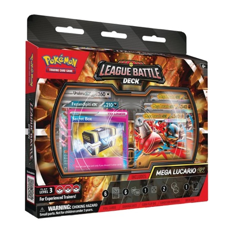 Pokemon Mega Lucario Ex League Battle Deck TCG