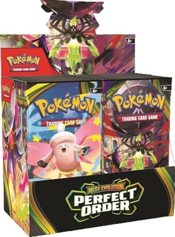 Pokemon Mega Evolution Perfect Order Booster Box