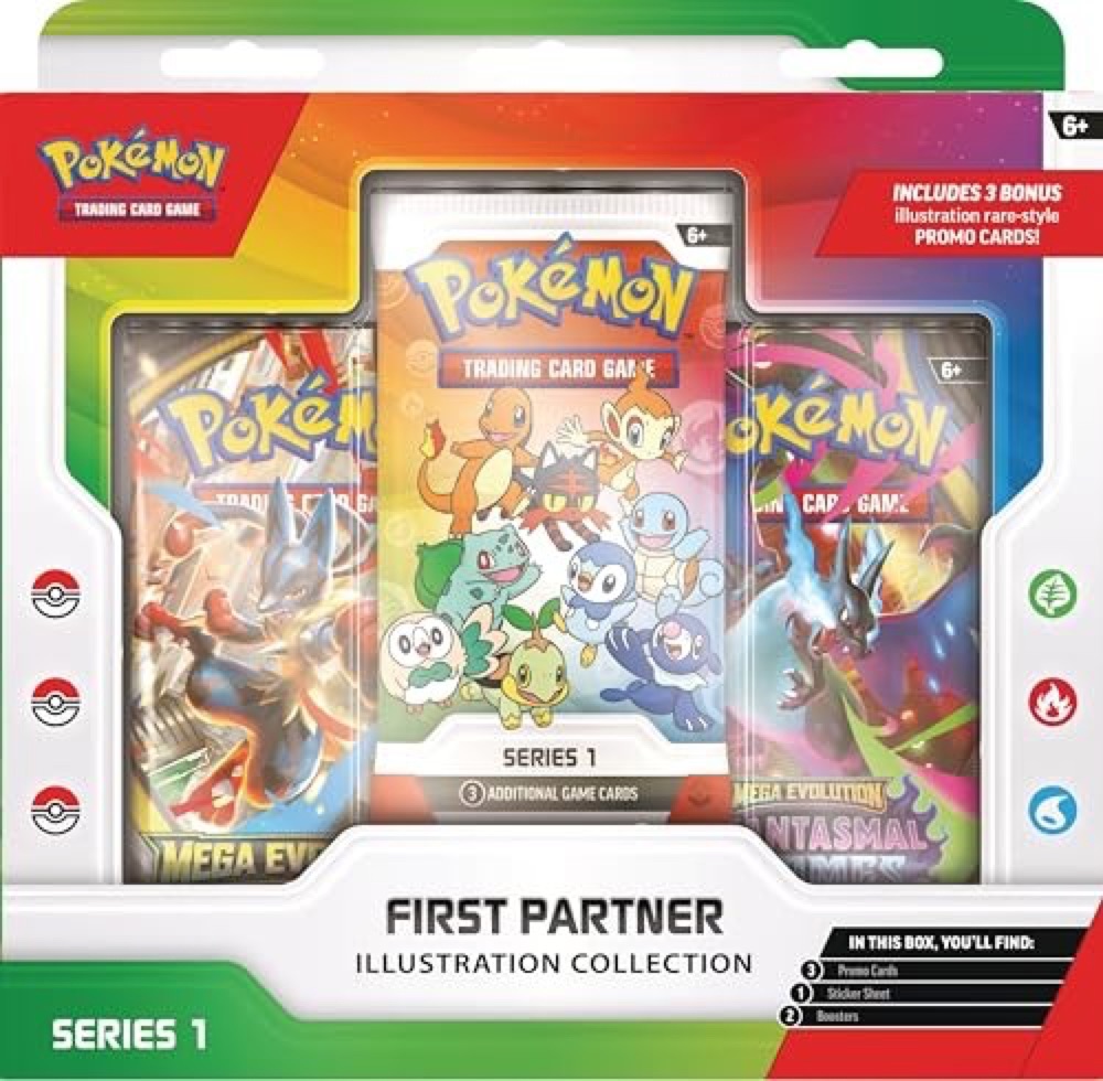 Pokémon First Partner Illustration Collection Series 1 photo 1