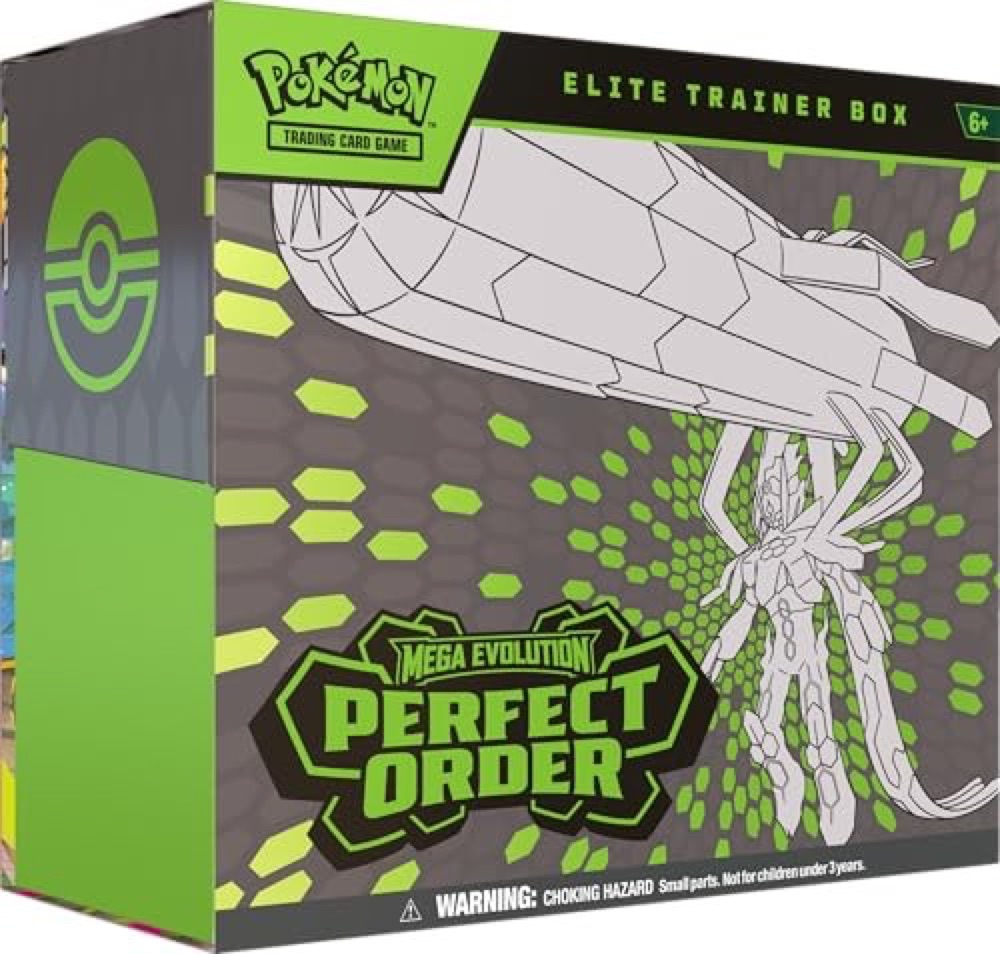 Pokémon Mega Evolution Perfect Order Elite Trainer Box photo 1