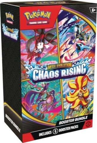Pokémon Mega Evolution Chaos Rising Booster Bundle