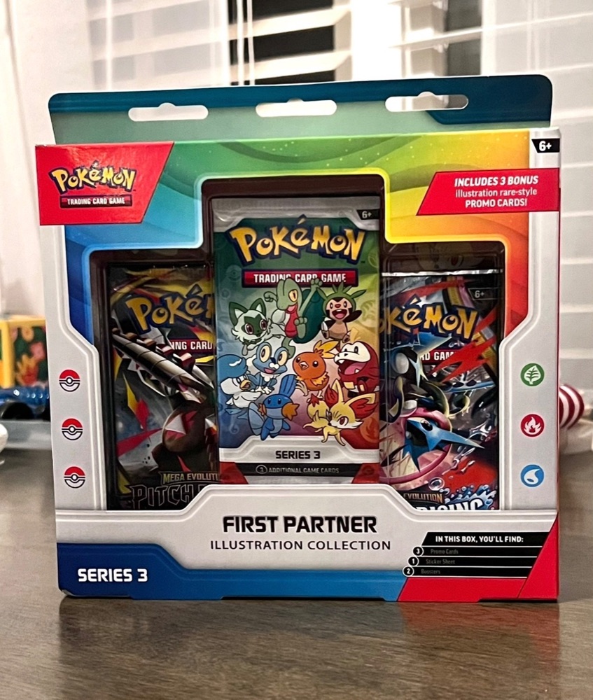 Pokémon First Partner Illustration Collection Series 3 Trading Card Game photo 1