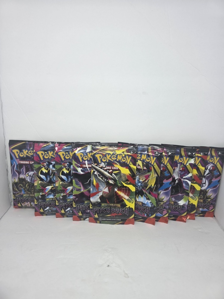 Pokémon Mega Evolution Pitch Black Booster Pack photo 1