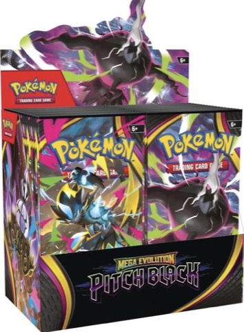 Pokémon Mega Evolution 5 Pitch Black Booster Display Box