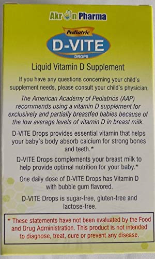 D-Vite Pediatric D-VITE Drops photo 1