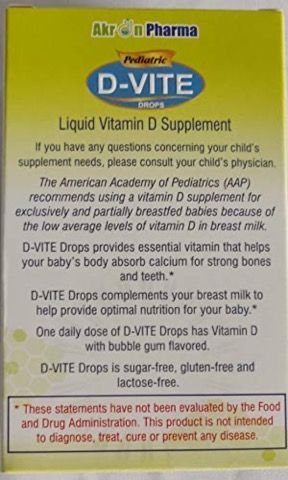 D-Vite Pediatric D-VITE Drops