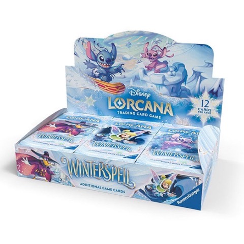 Ravensburger Disney Lorcana Winterspell Booster Pack Display 24pcs