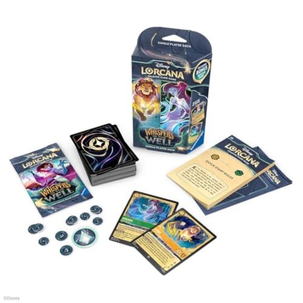 Disney Lorcana: Whispers in the Well Starter Deck photo 1