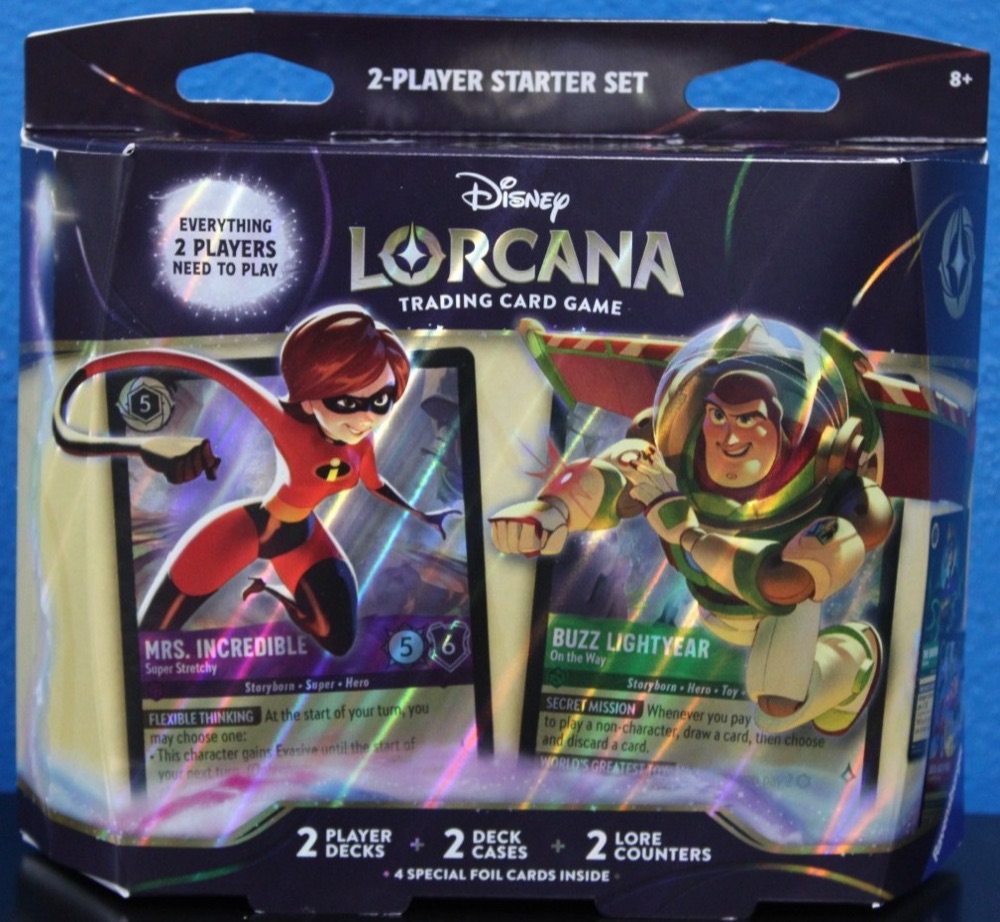 Disney Lorcana Two-Player Deck: Elastigirl & Buzz Lightyear photo 1