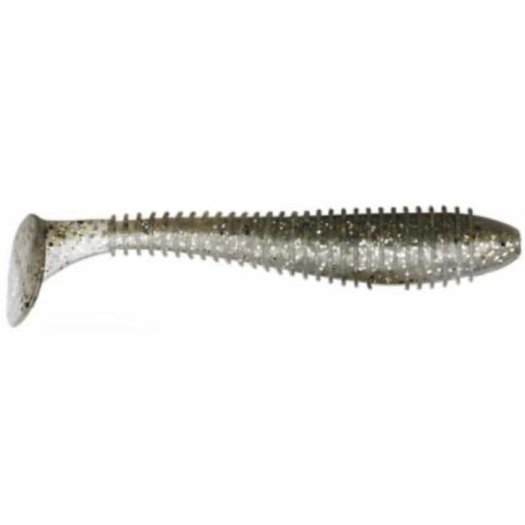 Keitech FAT Swing Impact 3.8" Soft Swimbait - Gold Flash Minnow