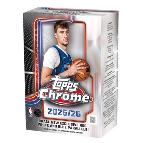 Topps 2025/26 Chrome NBA Value Box