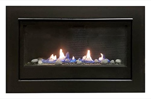 Sierra Flame Boston 36-NG-EI 36-Inch Natural Gas Fireplace