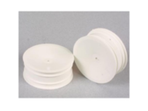 Losi LOSA7005 Wide Front Wheel White XXX Pack of 2