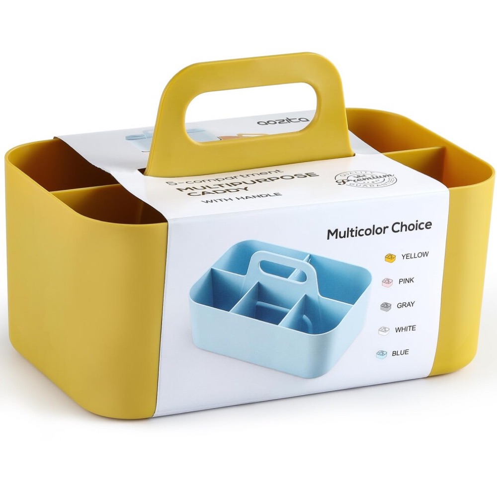 AOZITA Multiuse Caddy Organizer - Stackable Storage Bin Basket photo 1