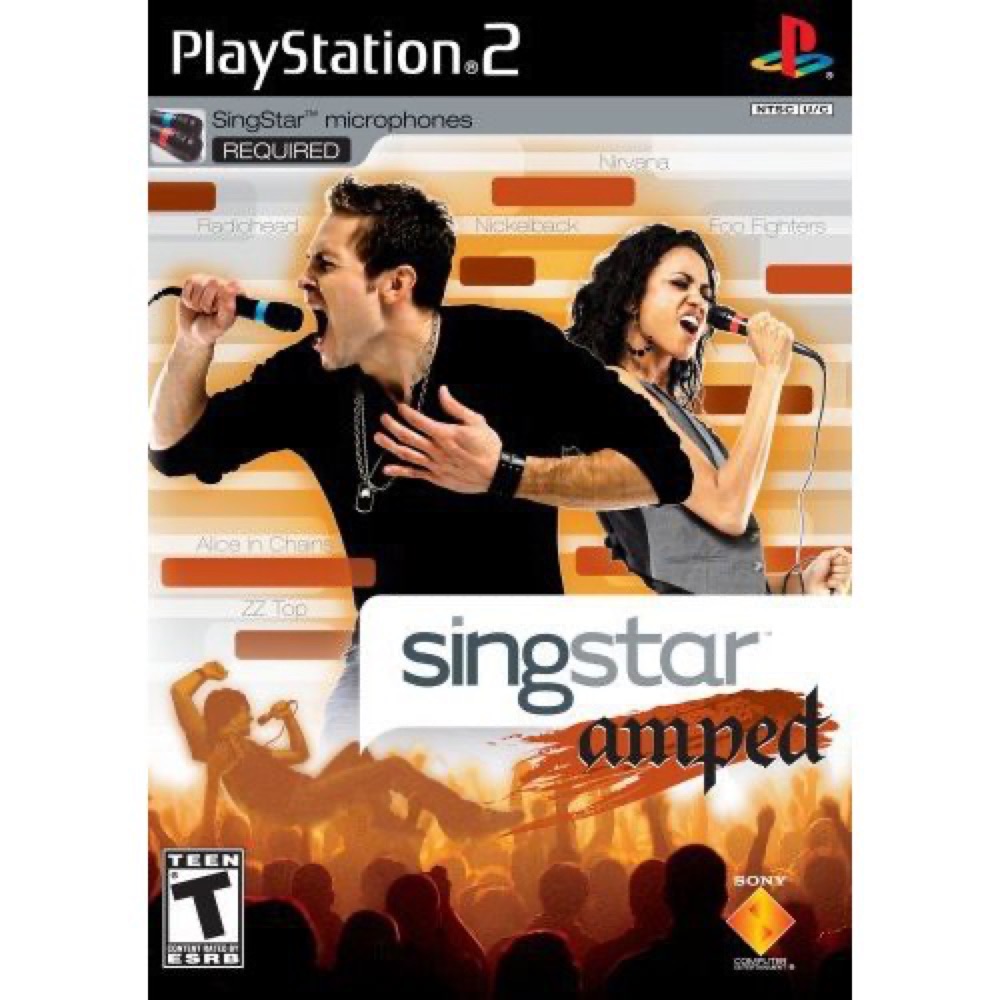 PlayStation Singstar Amped Game Only - PlayStation 2 photo 1