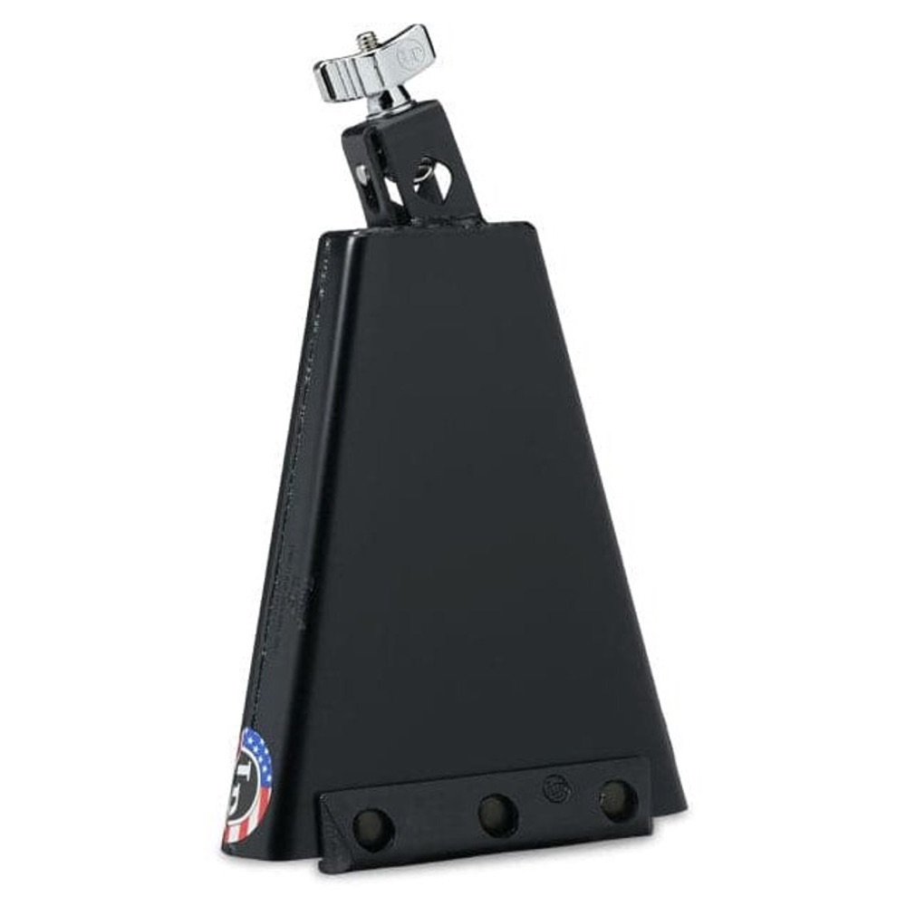 L.P. Rock Classic Ridge Rider Cowbell Black photo 1