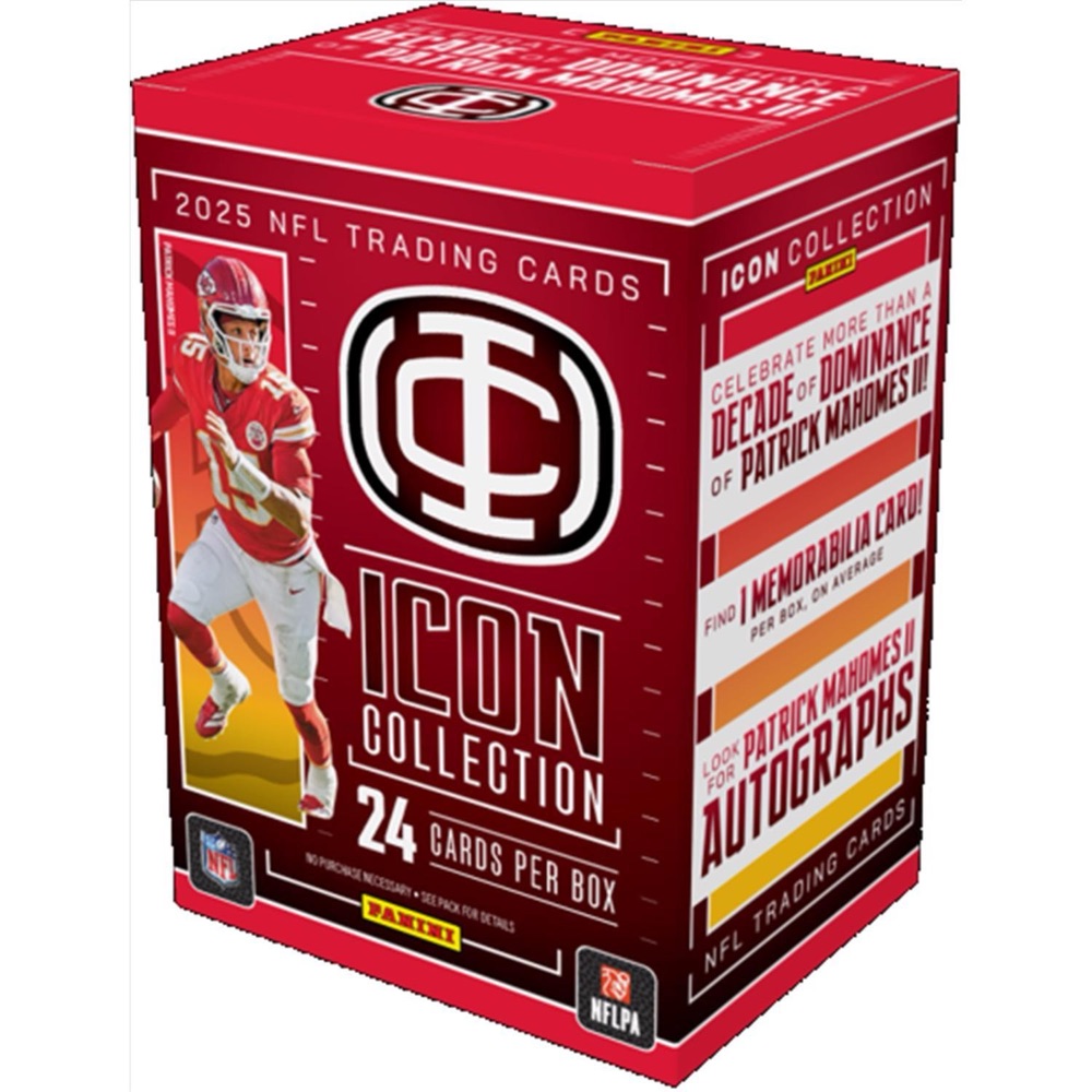 Panini 2025 Mahomes Icon Collection Football Blaster Box photo 1