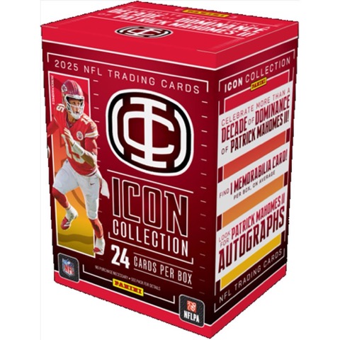 Panini 2025 Mahomes Icon Collection Football Blaster Box