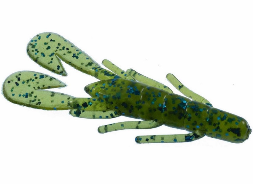 Zoom Ultra Vibe Speed Craws 3.5", Blue Watermelon, 080-103 photo 1