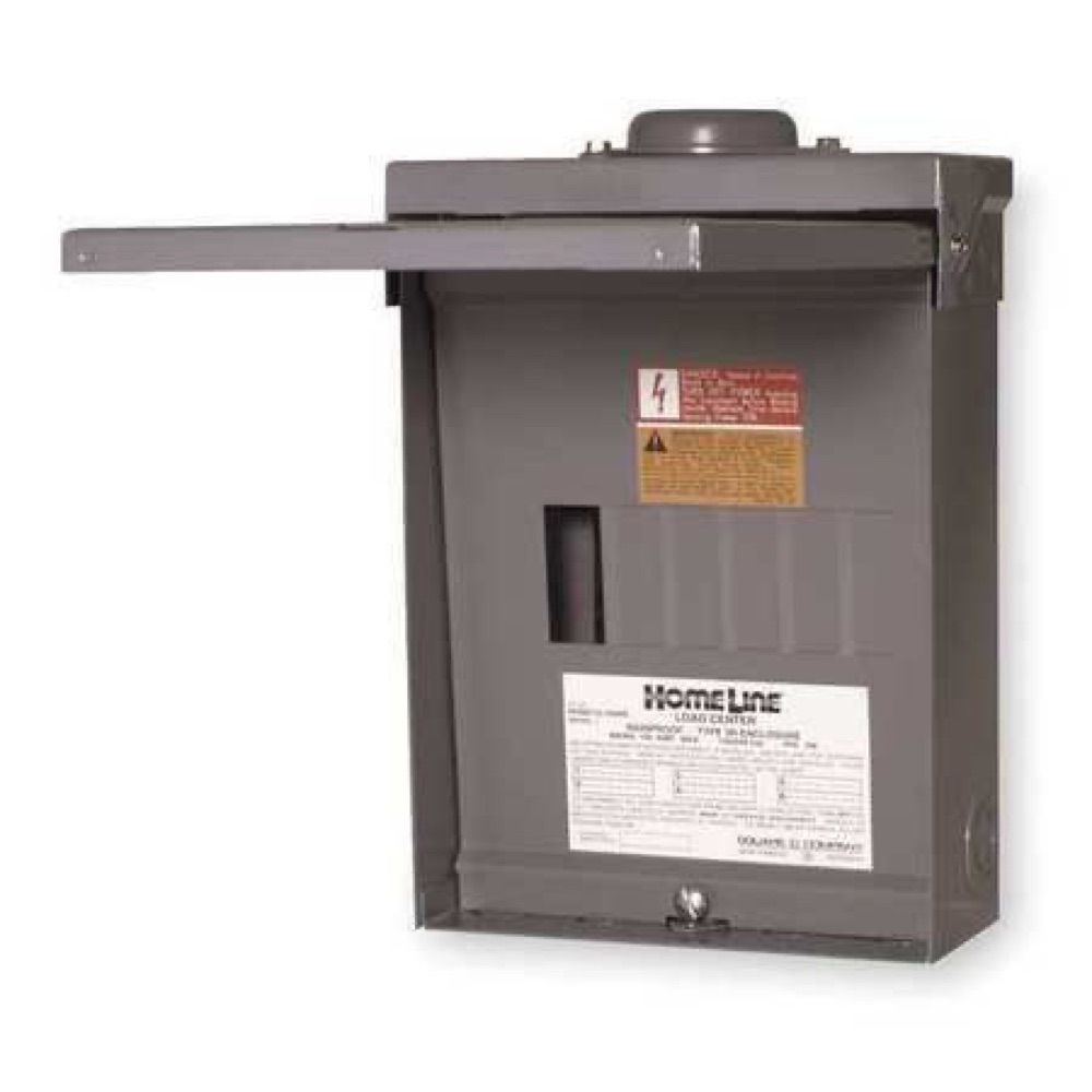 SQUARE D Load Center HOM 6 Spaces 100A 120/240V AC photo 1