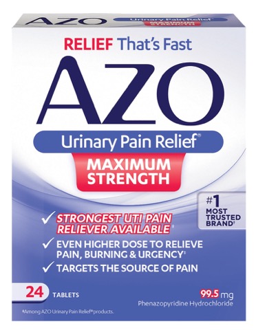 Azo Urinary Pain Relief Maximum Strength, 24 ct