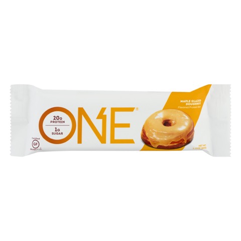 Onebar Protein Bar Maple Glazed Donut, 2.12 oz Pack of 12