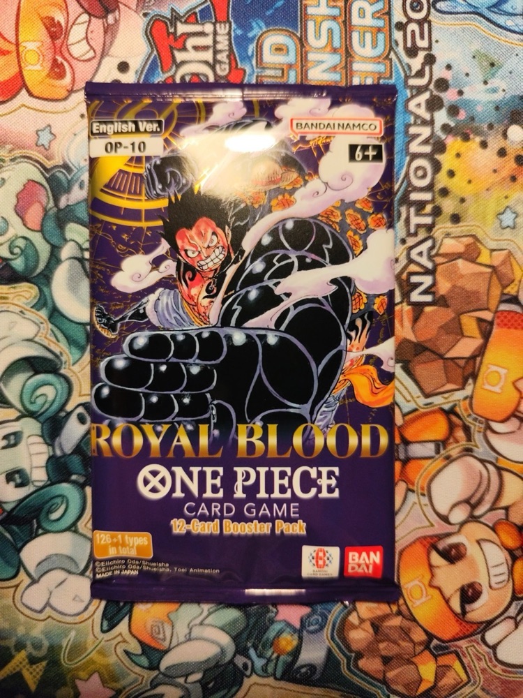 ONE PIECE Royal Blood OP-10 Booster Pack Card Game photo 1
