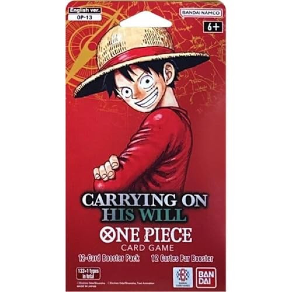 BoxLunch One Piece Card Game Carrying on His Will photo 1