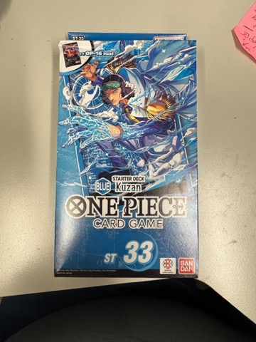Bandai One Piece Card Game Starter Deck Blue Kuzan ST33